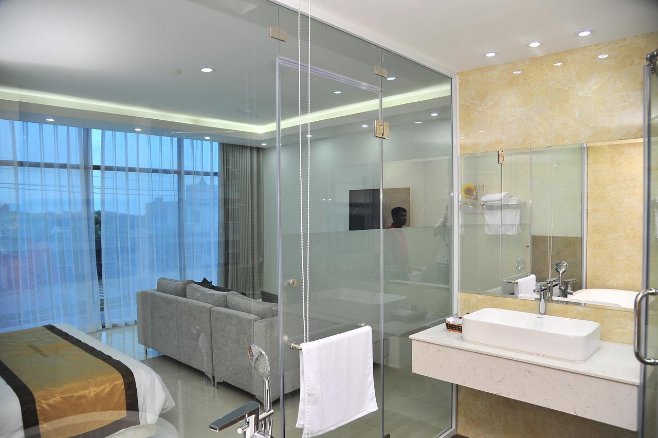 Aha Golden Dragon Hotel Нин Бин Екстериор снимка
